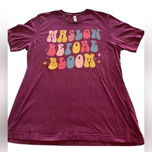 Bella Canvas Maroon T-Shirt